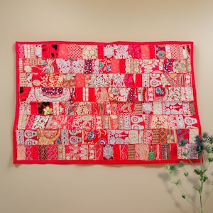 Wall Hanging Tapestry, Handmade Tapestry, Patchwork Tapestry, Vintage Wall Hanging Tapestry, Boho Decor, Wall Art