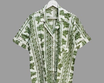 Women's Cotton Pajama Set, Floral Sleepwear