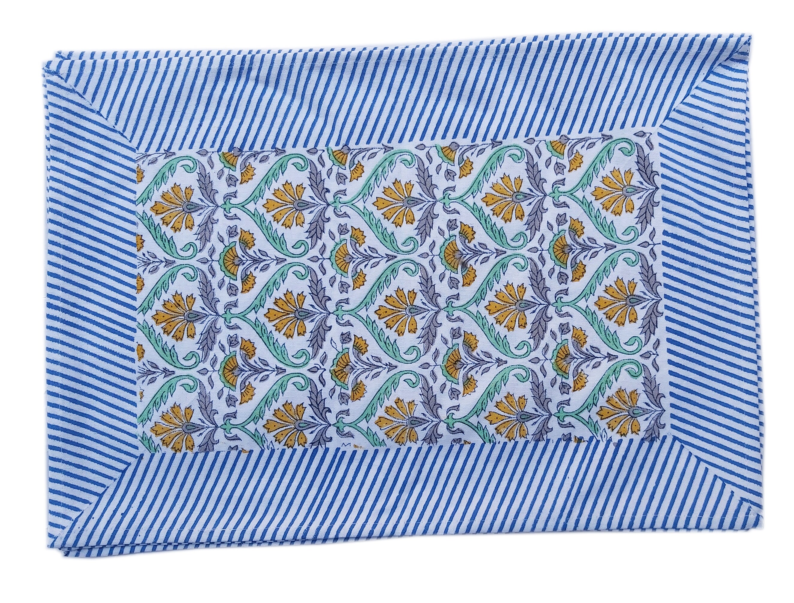 Beautiful Paisley Design Placemats Indian Table Decor Linen Etsy