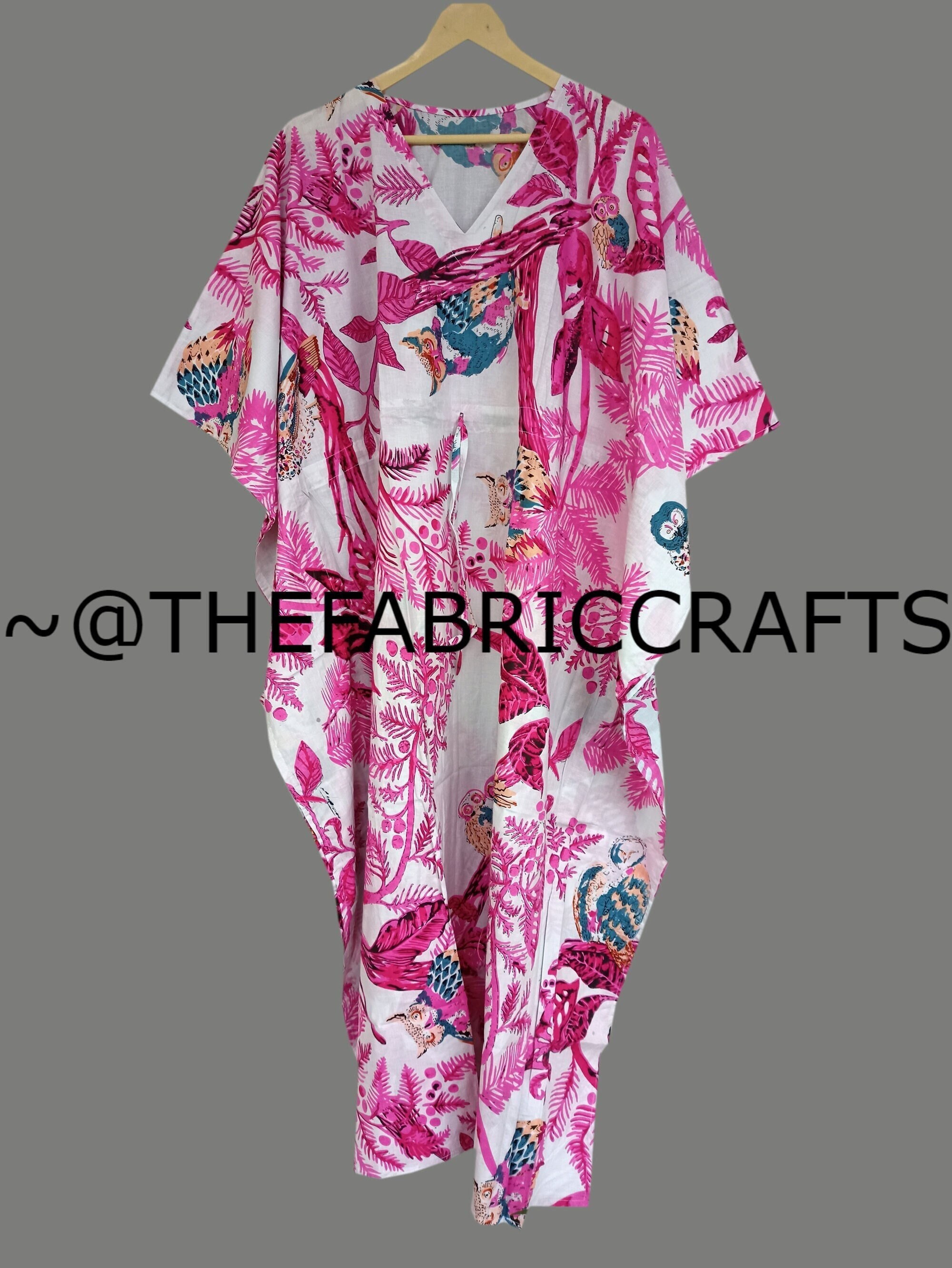 Indian Cotton Kaftan Dress Maxi Dress Caftan for Etsy