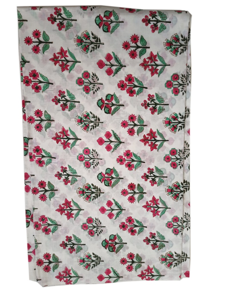 Floral Print Muslin Fabric Fabric For Dress Light Weight Etsy