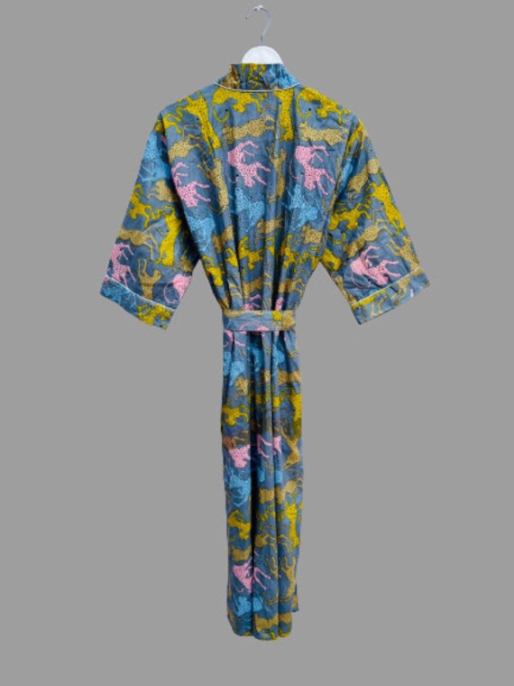 YouKD Lange kaftan, bohemien, cardigan, bedekkende jurk, grote maat, zwemkleding, Zwart, one size