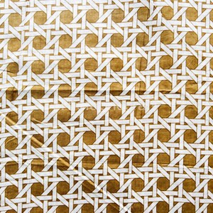 Tissu en coton imprimé à la main : coton indien doux, colorants naturels