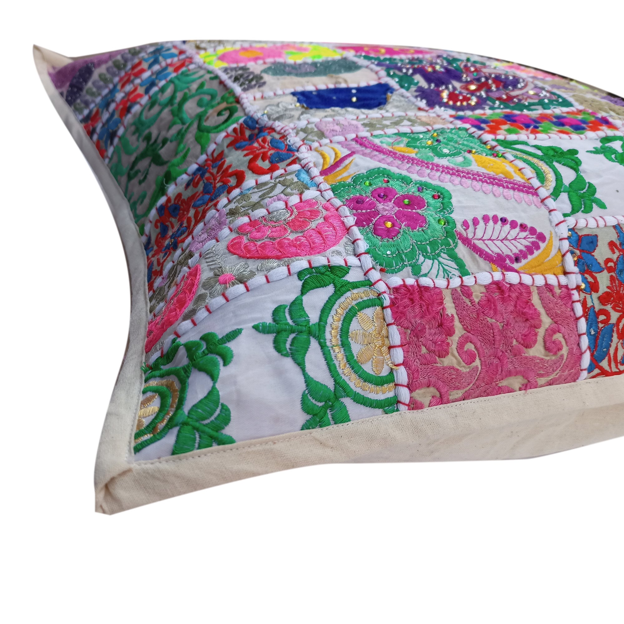 Bohemian Decorative Cushion Cover Handmade Cushion Cover Etsy UK