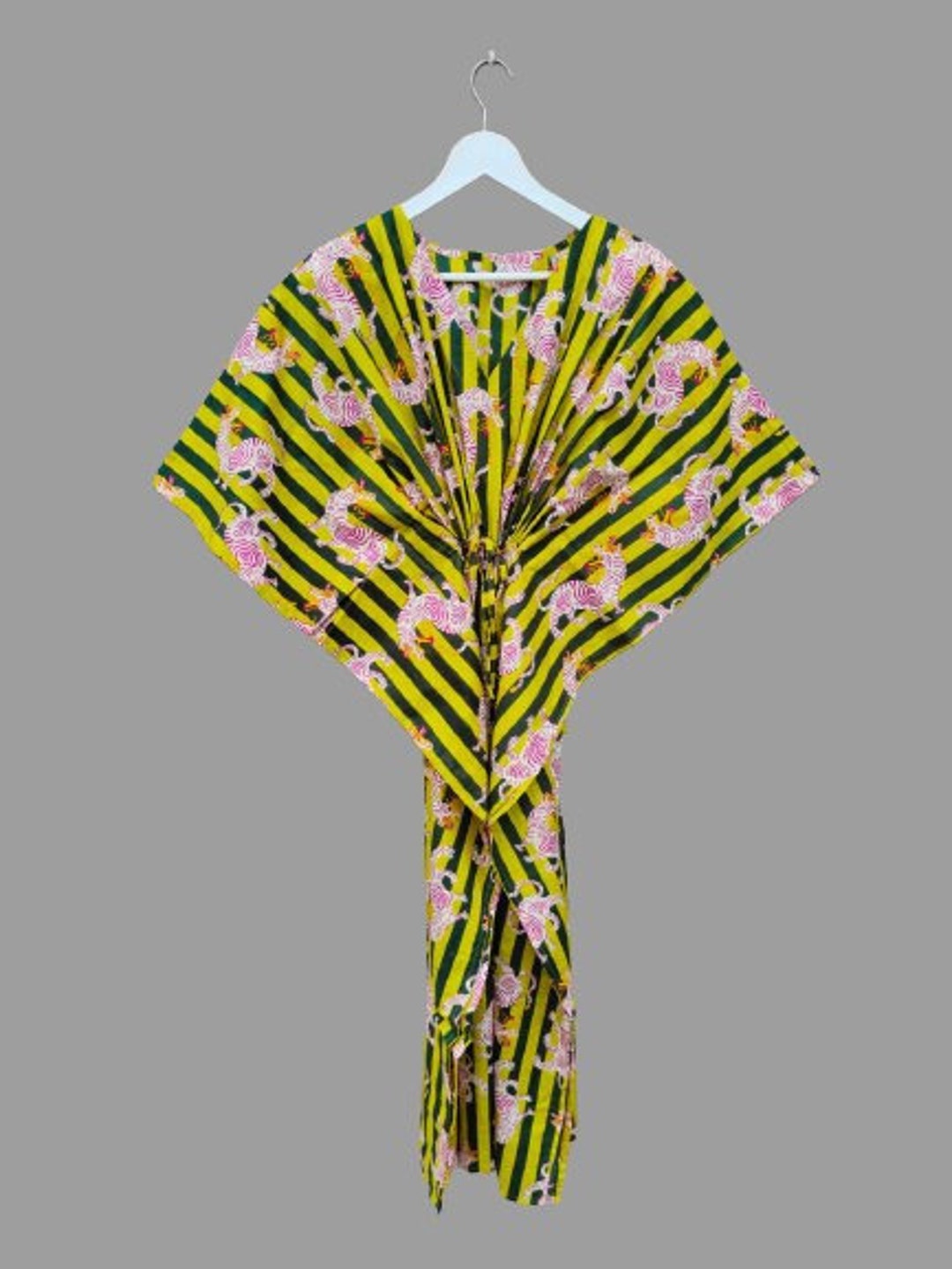 ROUND NECK KAFTAN DRAGON LADY