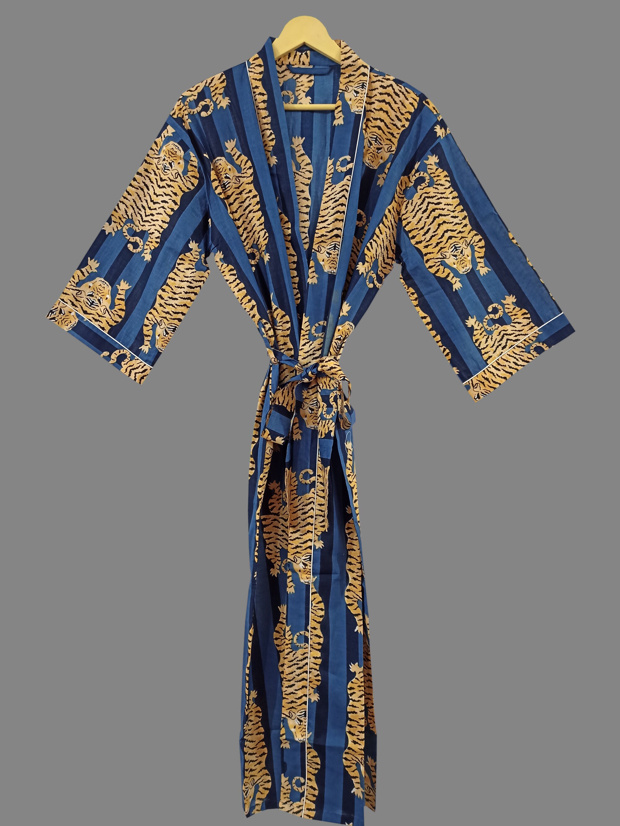 Wild Side Animal Print Kimono Robe