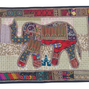 Indian Wall Hanging Tapestry, Vintage Tapestry, Handmade Tapestry, Hippie Tapestry, Elephant Design Tapestry