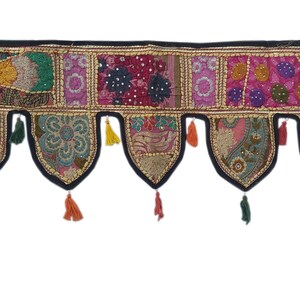 New Colorful Door Hanging Toran, Wall Hanging, Indian Handmade Wall Decorate, Christmas Decor, Gift For Her