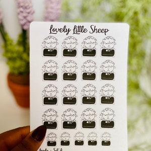 Apple TV plus sticker, films, tv, movie, cute planner sticker, planner, journal,  making a list sticker, to watch, sheep, Apple TV, series,