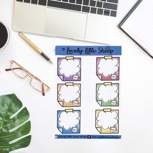Woolly the Sheep, postalo, nota, foglio per appunti, foglio per appunti, appunti, scatola, promemoria, promemoria, pianificatore, pianificazione, inserimento nel diario, diario