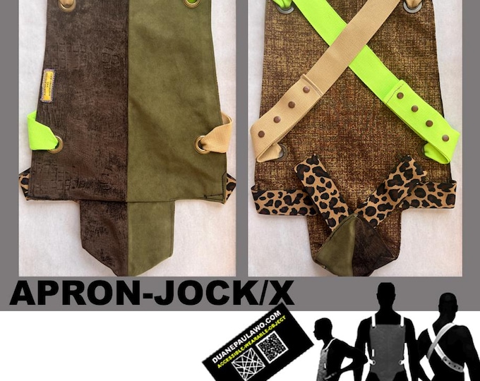 Featured listing image: Apron-JockX : 101GREEN AND BROWN-DPAWO
