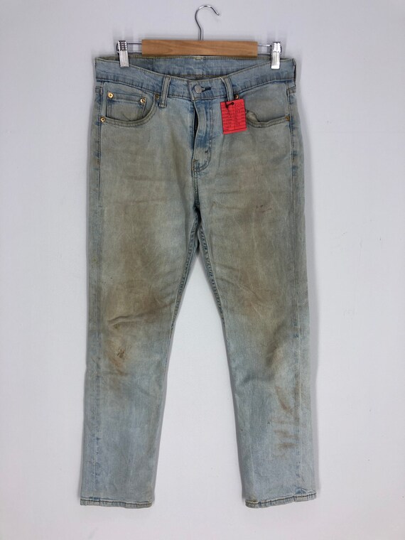 Vintage Distressed LEVI'S 511 Dirty Style Stone Wash Jeans - Etsy Hong Kong