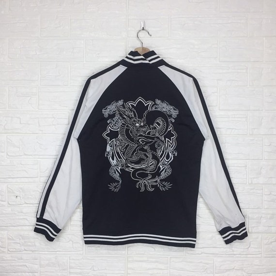 Vintage Sukajan Souvenir Sukajan Dragon Embroidery