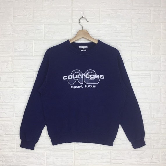 Vintage Courreges Sport Futur sweatshirt Crewneck