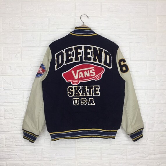 vans baseball jacket