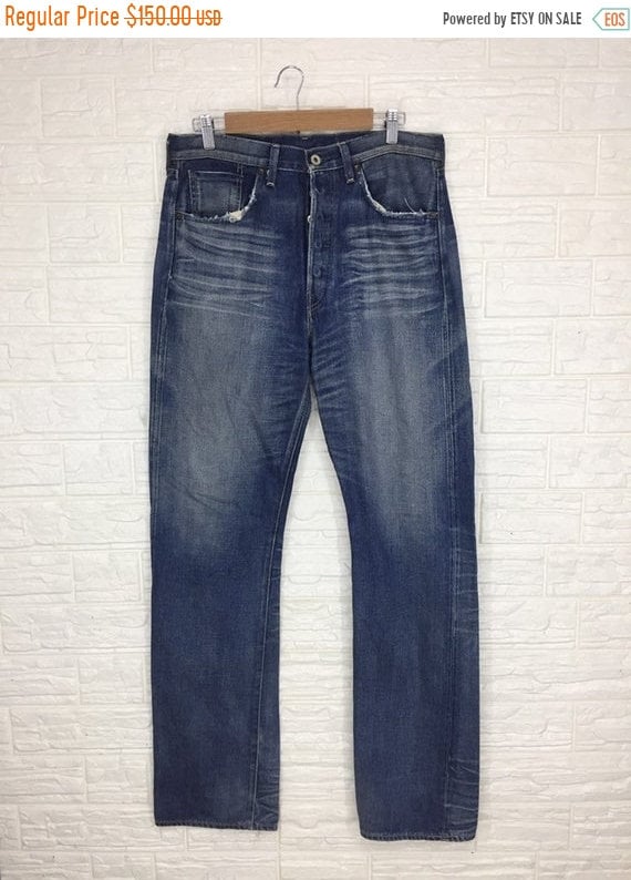 SALE 15% Vintage Levis Big E Selvedge Denim Pant T