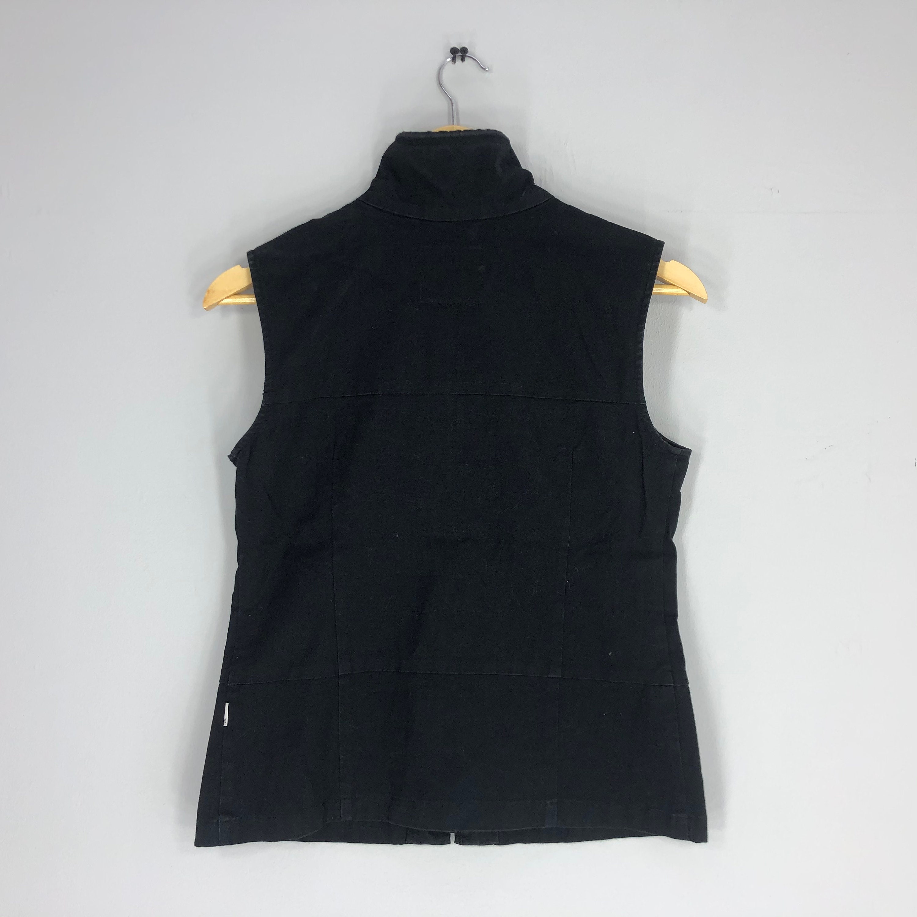 Y'S VOOR Living Fashion Yohji Yamamoto Japanse Designer Plain Wool Snap Button Vest Jas Ys Voor Levende Kleding Maat Medium Kleding Gender-neutrale kleding volwassenen Gilets 