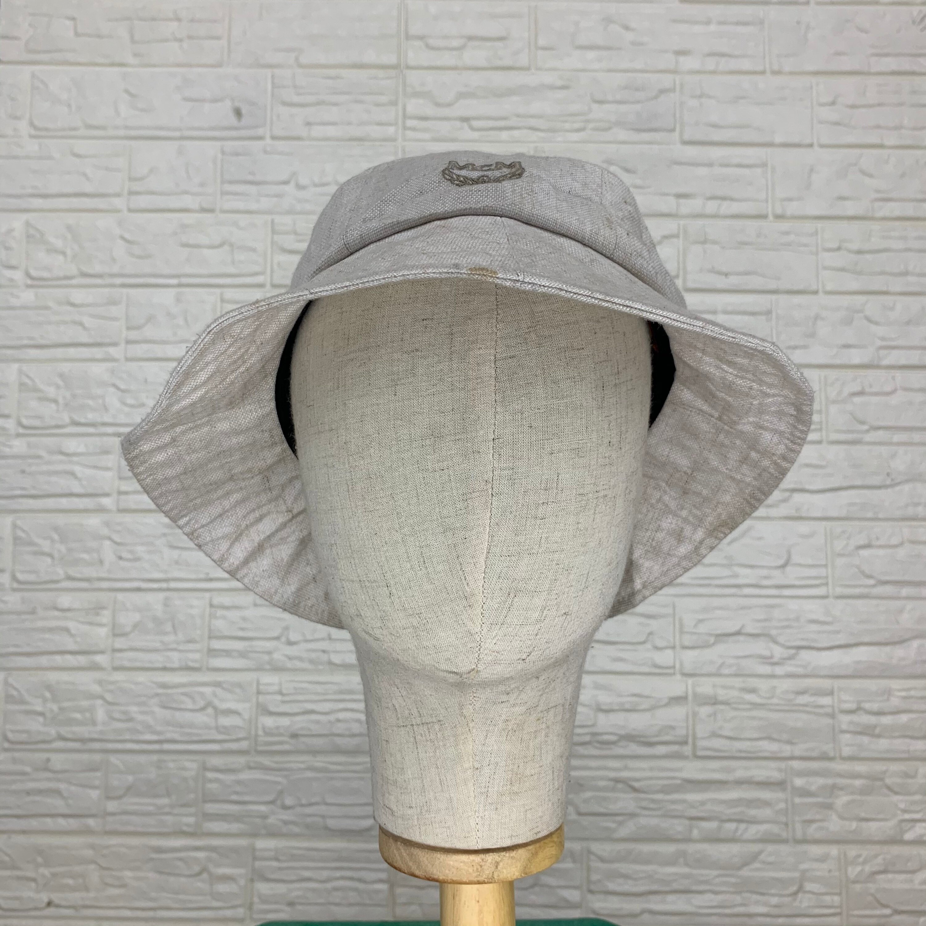 Vintage MCM Bucket Hat Size 23.5 inch DHL EXPRESS | Etsy