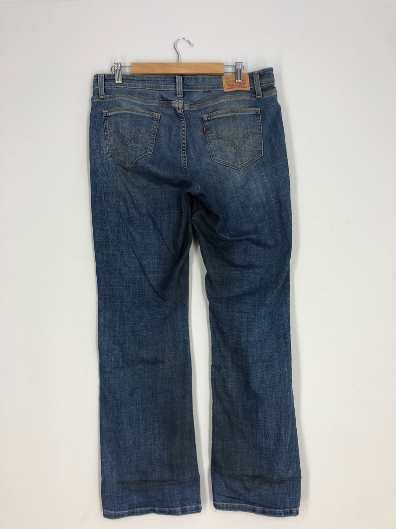 Vintage LEVI'S 529 Curvy Bootcut Stone Wash Jeans - Etsy