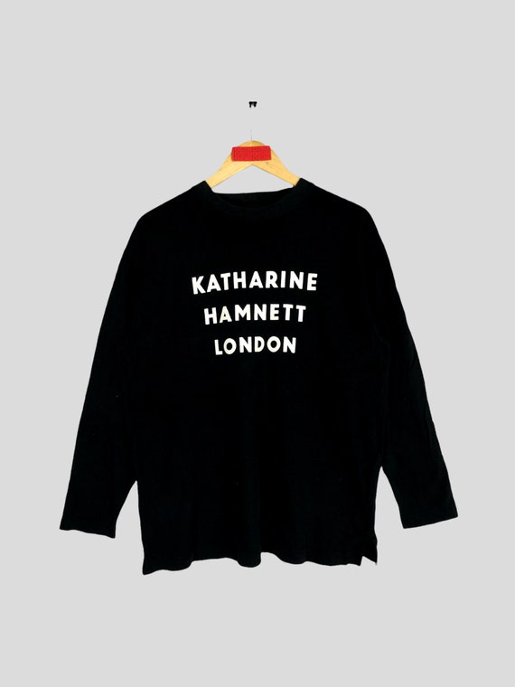 Katharine Hamnett London Longsleeve T Shirt - Etsy