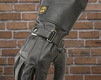 307/2307 Men's & Ladies' Leather Gauntlet Glove
