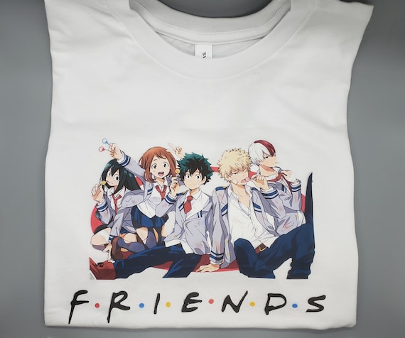 Download My Hero Academia Friends Inspired T-Shirt | Etsy