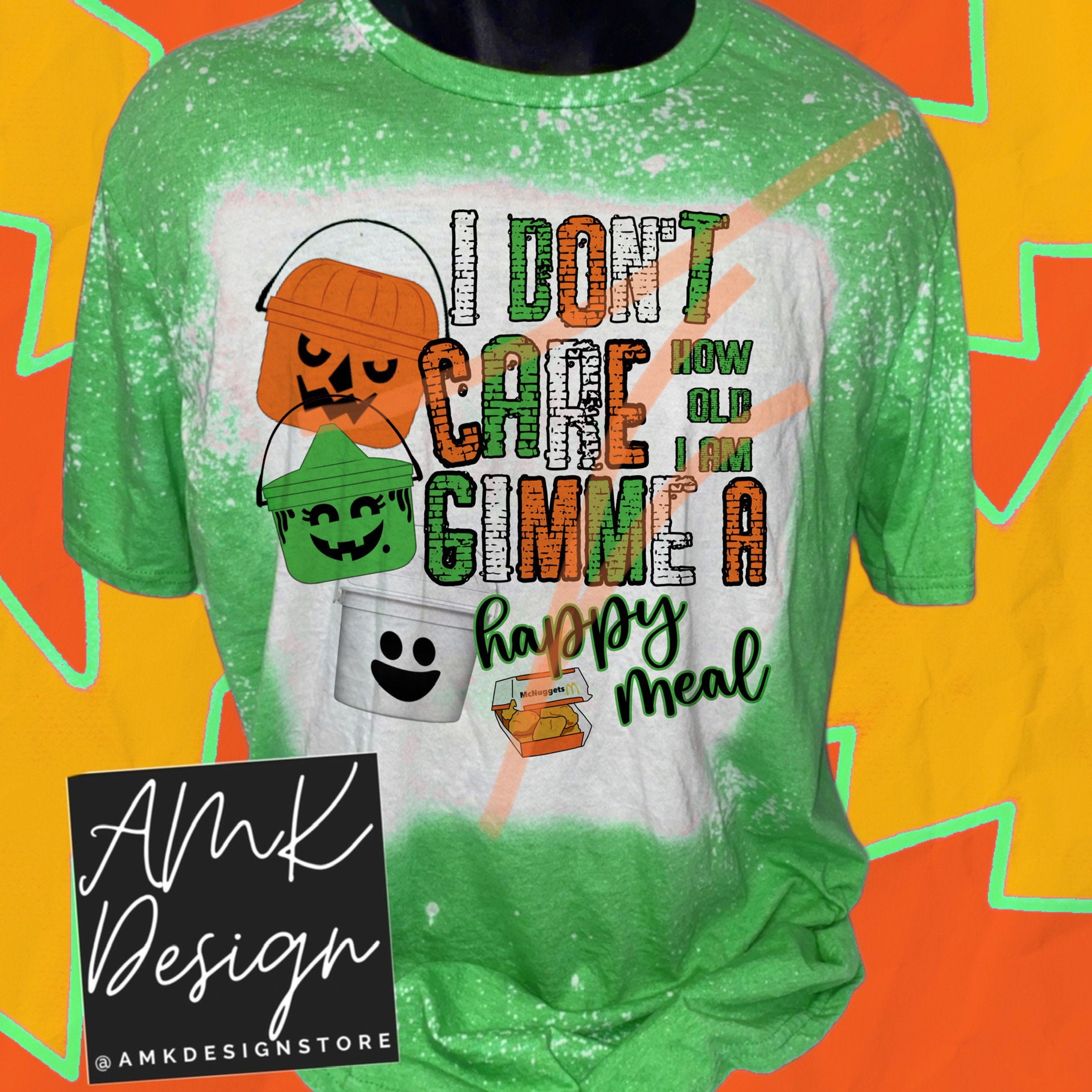 Digital File Happy Meal Halloween Buckets Design For Download Etsy