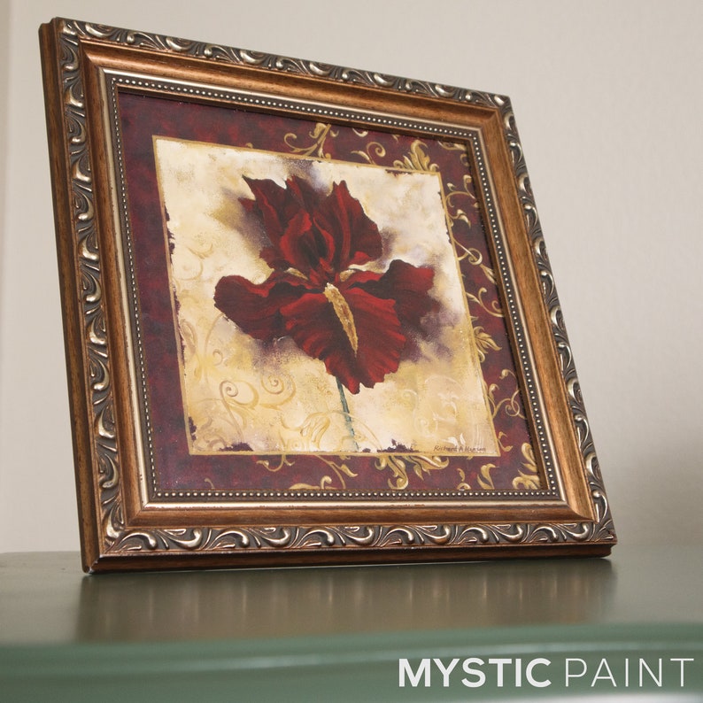 SOLD Stunning French Provincial Tall Green Dresser, Gold Handles