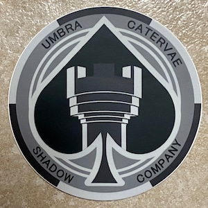Shadow Company Morale Sticker GEN 4 (Inspired by Call of Duty: Modern Warfare - 2019)