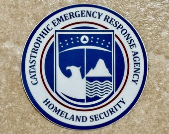 Pegatina de la Agencia de Respuesta a Emergencias Catastróficas (Tom Clancy's The Division - 2016)