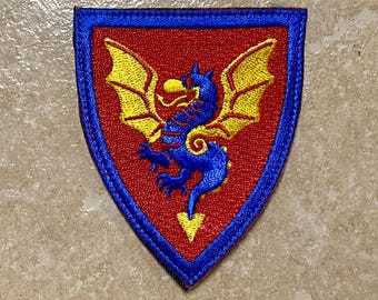 Parche del escudo de los Caballeros Negros (Castillo LEGO)