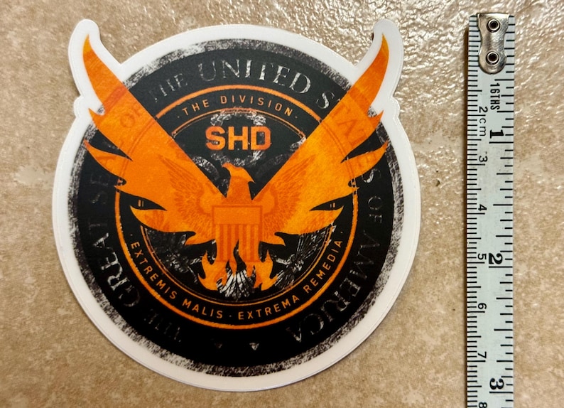 Shd Emblems Secure Homeland Division Sticker (tom Clancy’s the Division - 2016) - Etsy