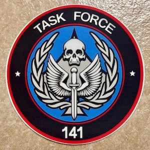 Task Force 141 Sticker (Inspired by Call of Duty: Modern Warfare II - 2022)