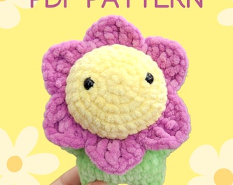 PDF PATTERN | Flower Guy Crochet Pattern PDF
