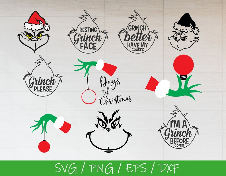 Download Grinch Bundle SVG Christmas 2020 SVG The Grinch Svg Grinch ...