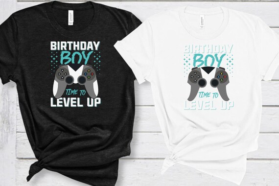 Download Birthday Boy Svg Time To Level Up Game Svg Game Birthday Etsy