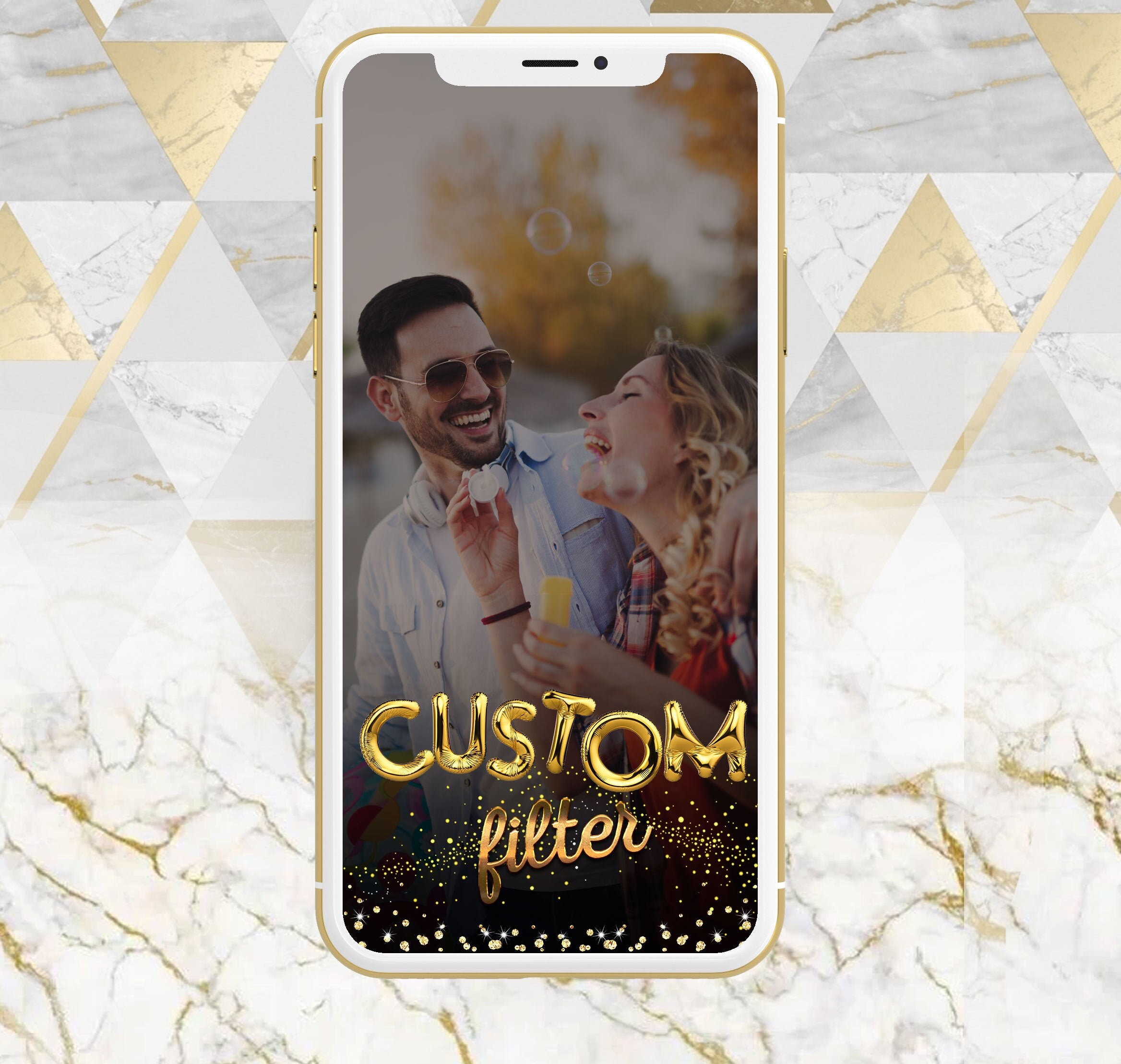 Custom Snapchat Filter Etsy