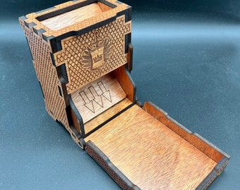 Folding Dice Tower