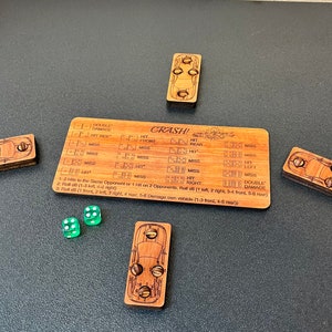 Crash! A Demolition Derby Dice Game