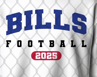 Maskotka Bills Football 2025 Svg, Sublimacja Bills PNG do pobrania cyfrowego, Duch Narodu Bills do pobrania natychmiast