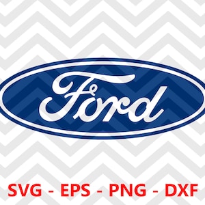 Ford Logo SVG, Ford Logo Svg Silhouette Cut Files, Vector Ford Clipart, Ford Logo Svg Dxf Dxf Png