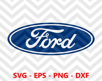 Ford Logo SVG, Ford Logo Svg Silhouette Cut Files, Vector Ford Clipart, Ford Logo Svg Dxf Dxf Png