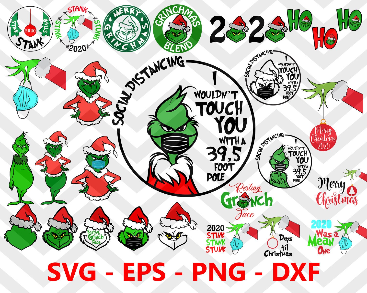 Download Grinch Svg Grinch Svg Bundle Christmas Svg Christmas Bundle Etsy