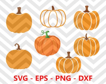 カボチャ SVG、カボチャ SVG シルエット カット ファイル、ベクター カボチャ クリップアート、カボチャ SVG DXF DXF Png