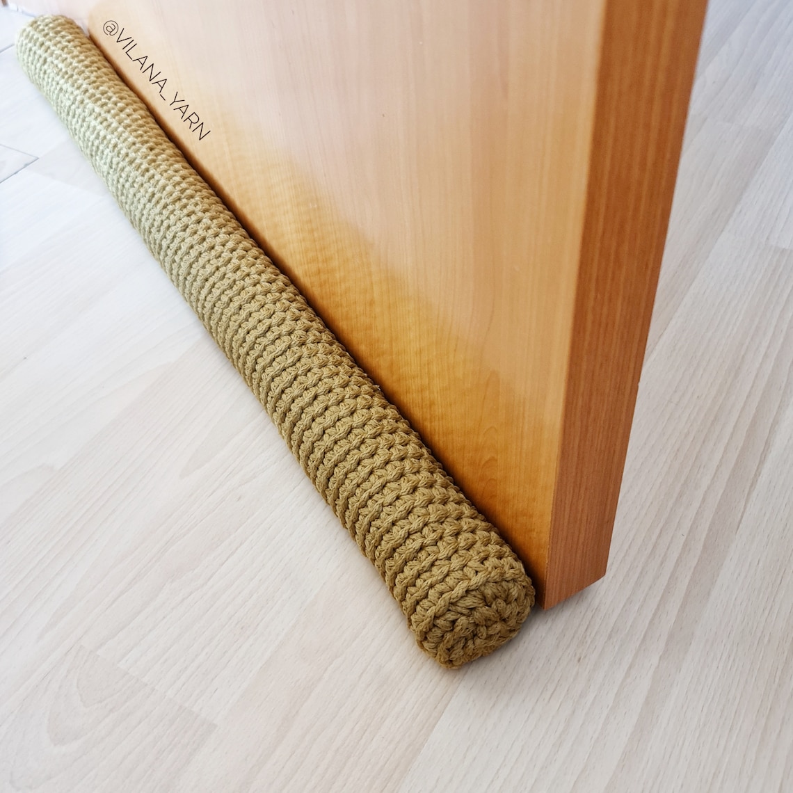 Door draft stopper pattern /video tutorial Etsy