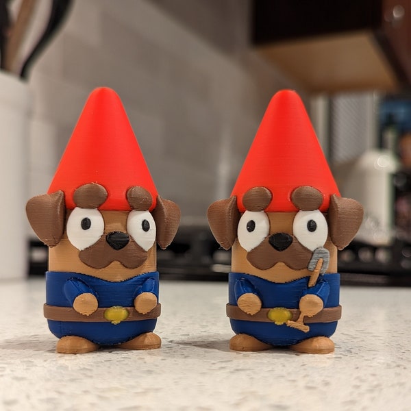 Gerald & Hecuba Gnome Figurines from Bluey TV Show