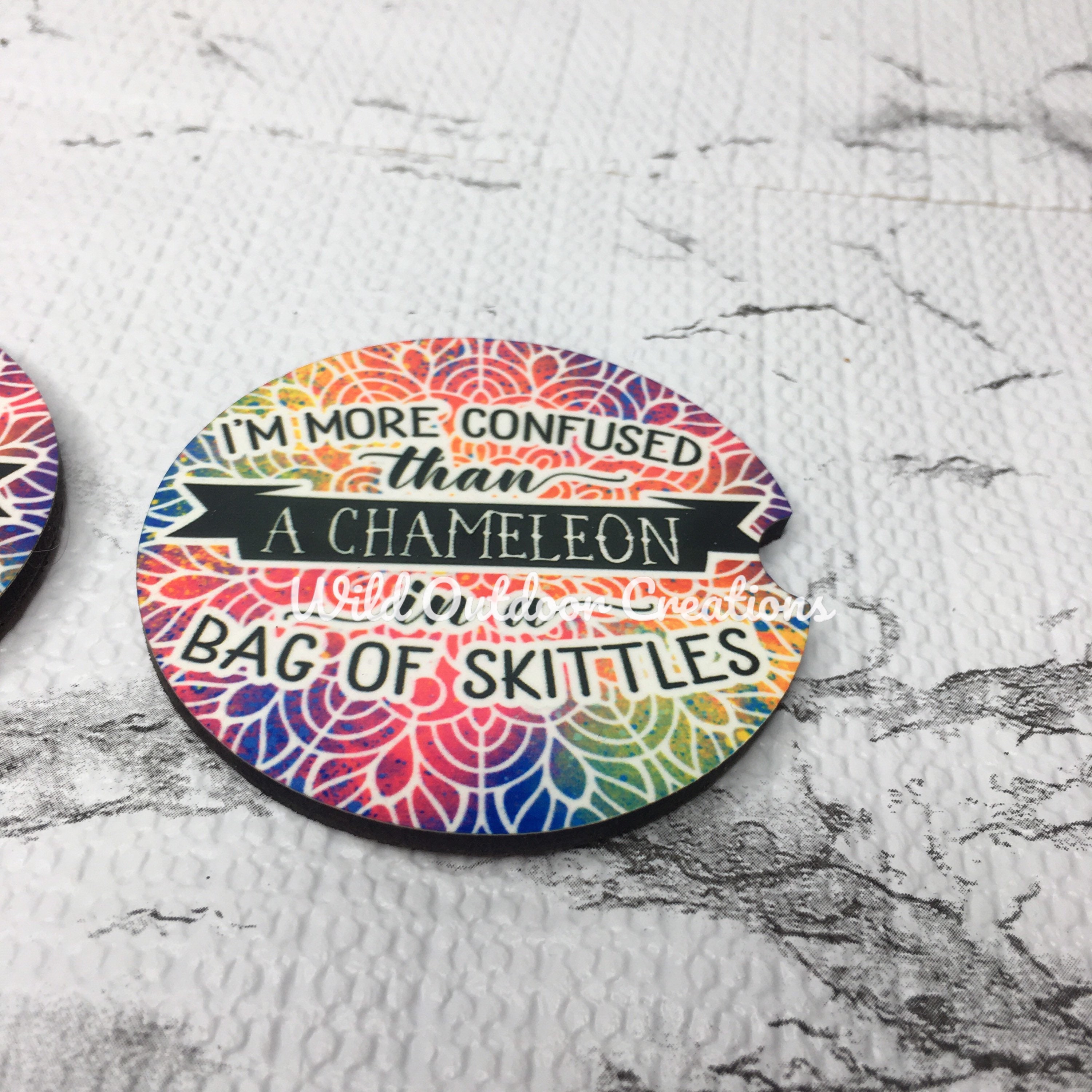 Funny Car Coaster Coasters Set of 2 Sarcastic Coasters Car Etsy