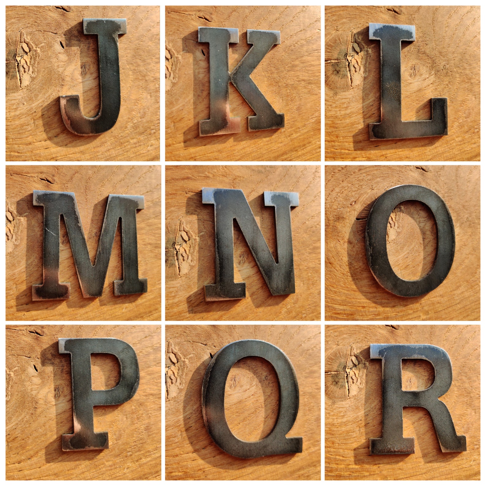 METAL LETTERS House NUMBERS Small 3 Inch Sign Word Metal Etsy