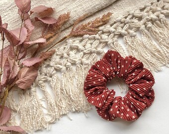 Crinkle Satin Scrunchie - 'Pretty Woman' - Scrunchy