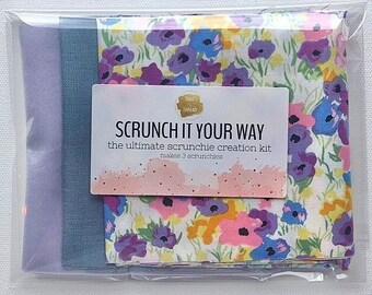 The Ultimate Scrunchie DIY Kit - Scrunch It Your Way - Violet Garden
